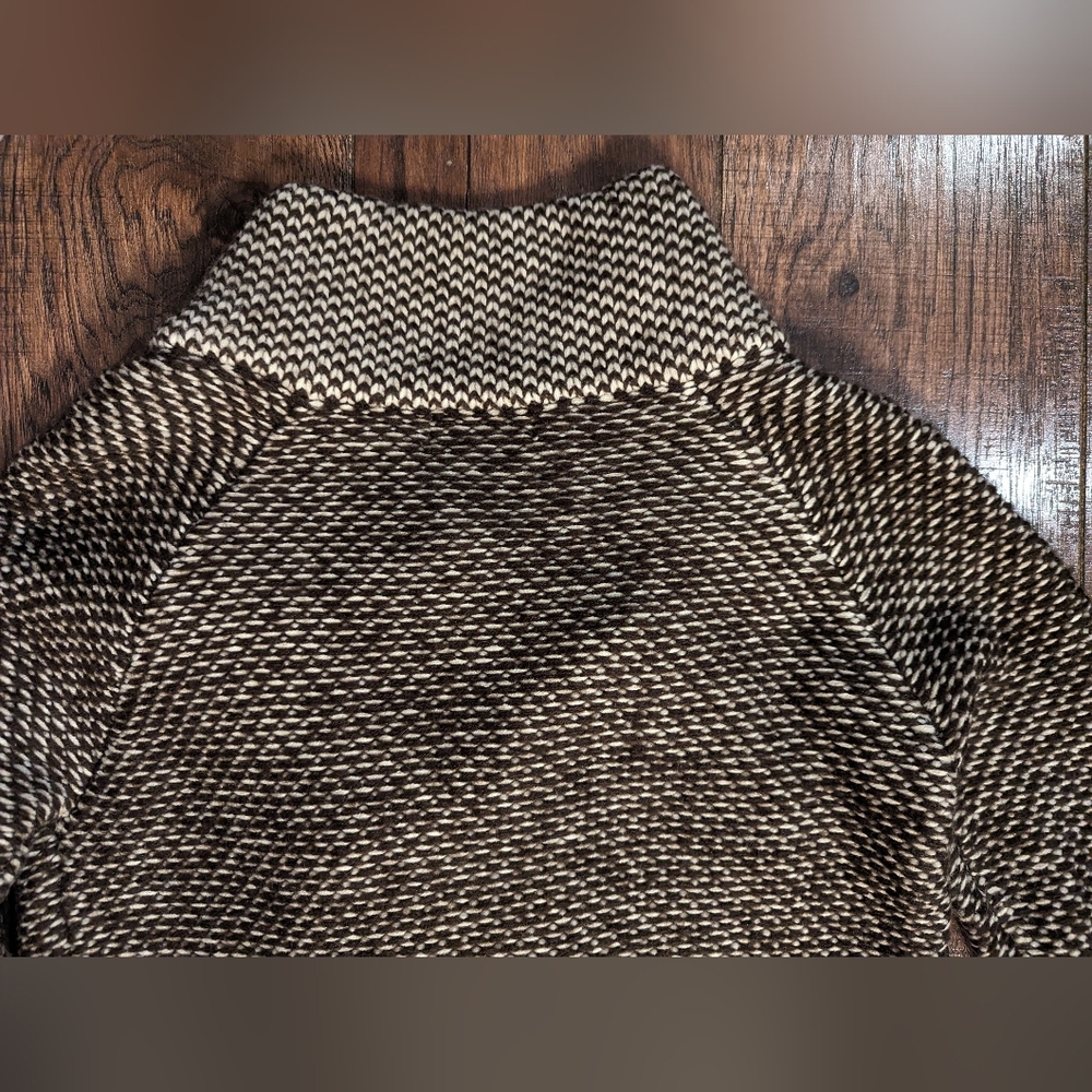 Simply Couture Sweater Women Large Chunky Knit Zipper Neck Open Front Cardigan - Picture 16 of 16